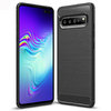 Flexi Slim Carbon Fibre Case for Samsung Galaxy S10 5G - Brushed Black